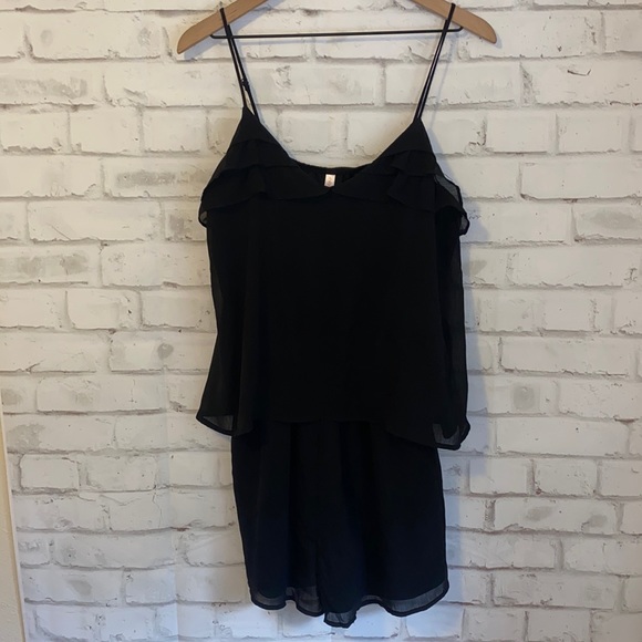Xhilaration Pants - Xhilaration ruffle layered romper